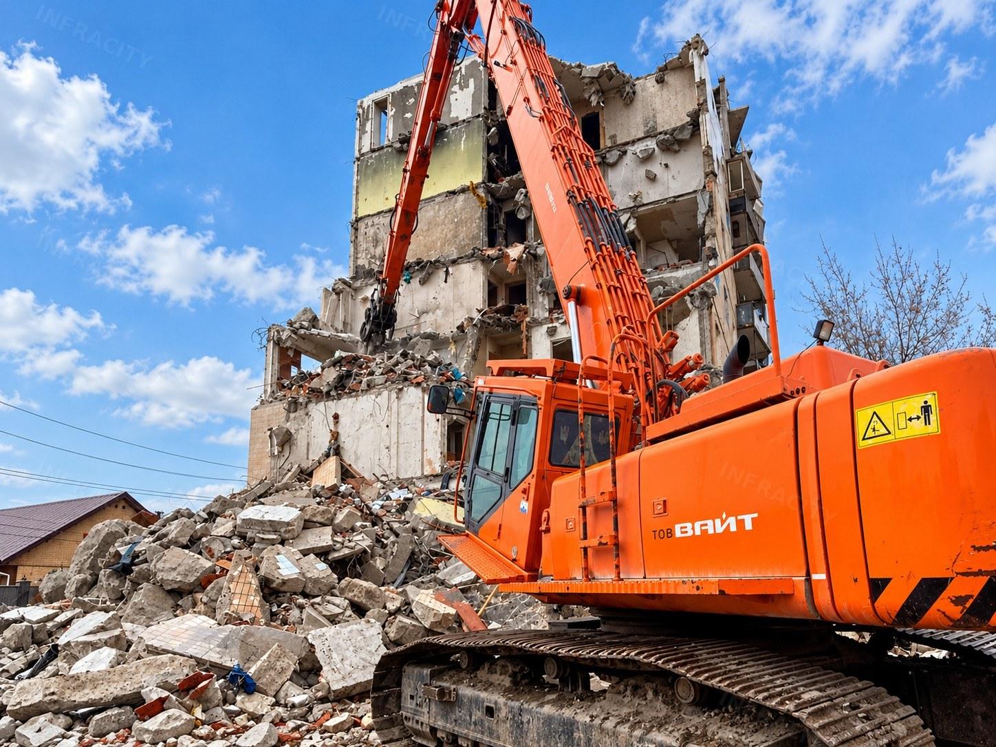 Industrial demolition